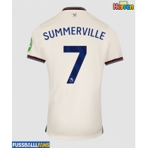 West Ham United Crysencio Summerville #7 Auswärtstrikot 2025-26 Kurzarm